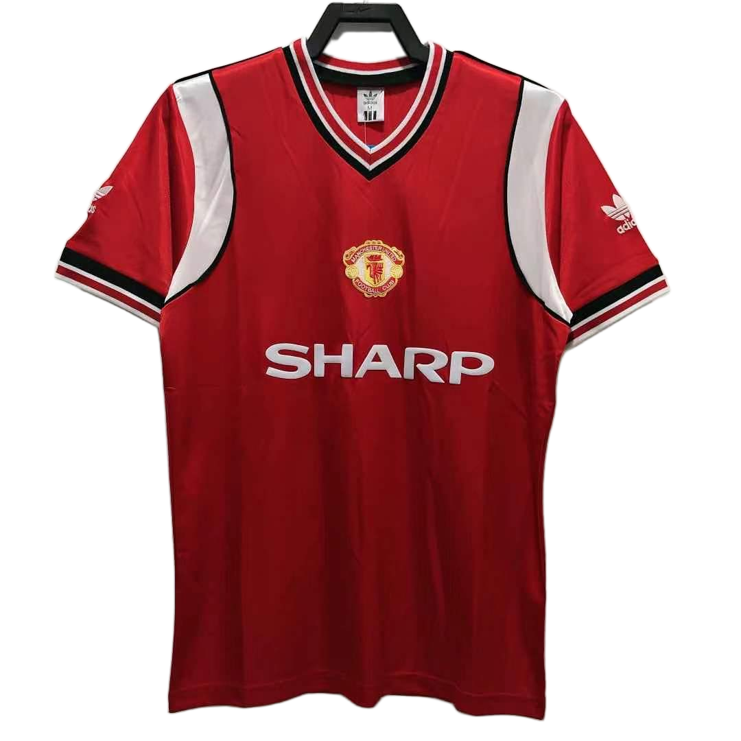 Manchester United 1984/85 Home Jersey – Retro Version