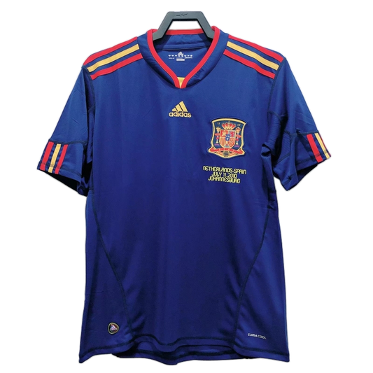 Spain 2010 Away Jersey – Retro Version
