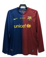FC Barcelona 2008/09 Home Jersey – Long Sleeve – Retro Version
