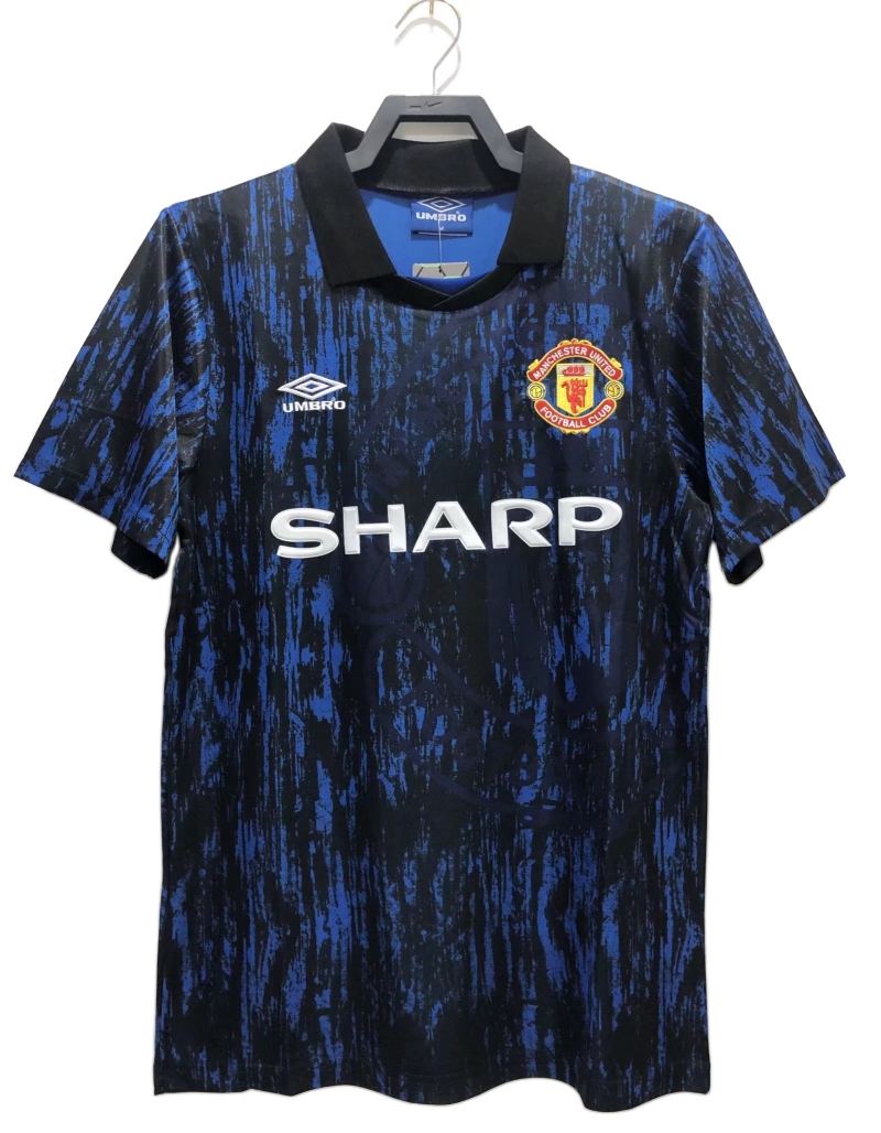 Manchester United 1992/93 Away Jersey – Retro Version