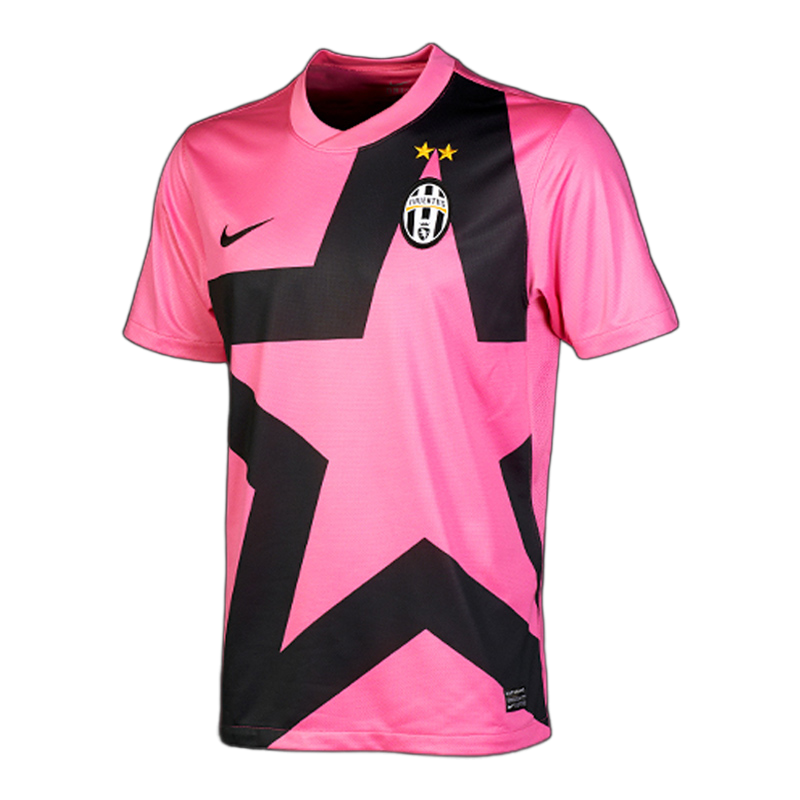 Juventus 2011/12 Away Jersey – Retro Version – Pink