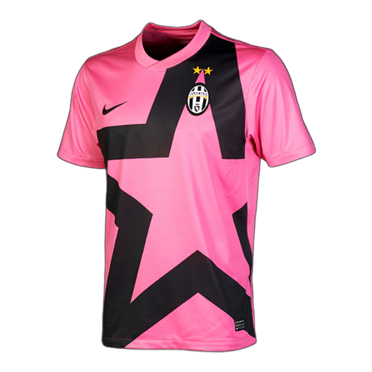 Juventus 2011/12 Away Jersey – Retro Version – Pink