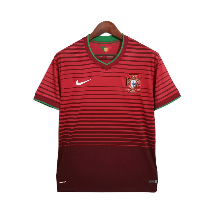 Portugal 2014 Home Jersey – Retro Version