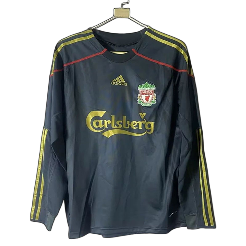 Liverpool 2009/10 Away Jersey – Long Sleeve – Retro Version