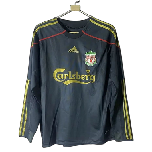 Liverpool 2009/10 Away Jersey – Long Sleeve – Retro Version