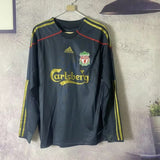 Liverpool 2009/10 Away Jersey – Long Sleeve – Retro Version