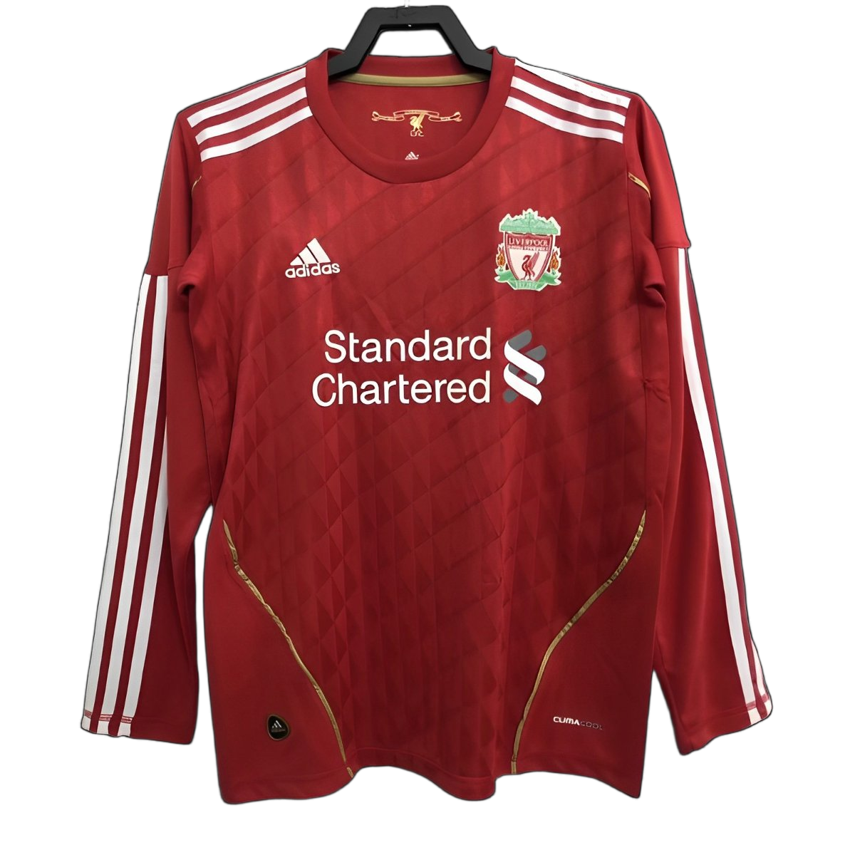 Liverpool 2010/11 Home Jersey – Long Sleeve – Retro Version