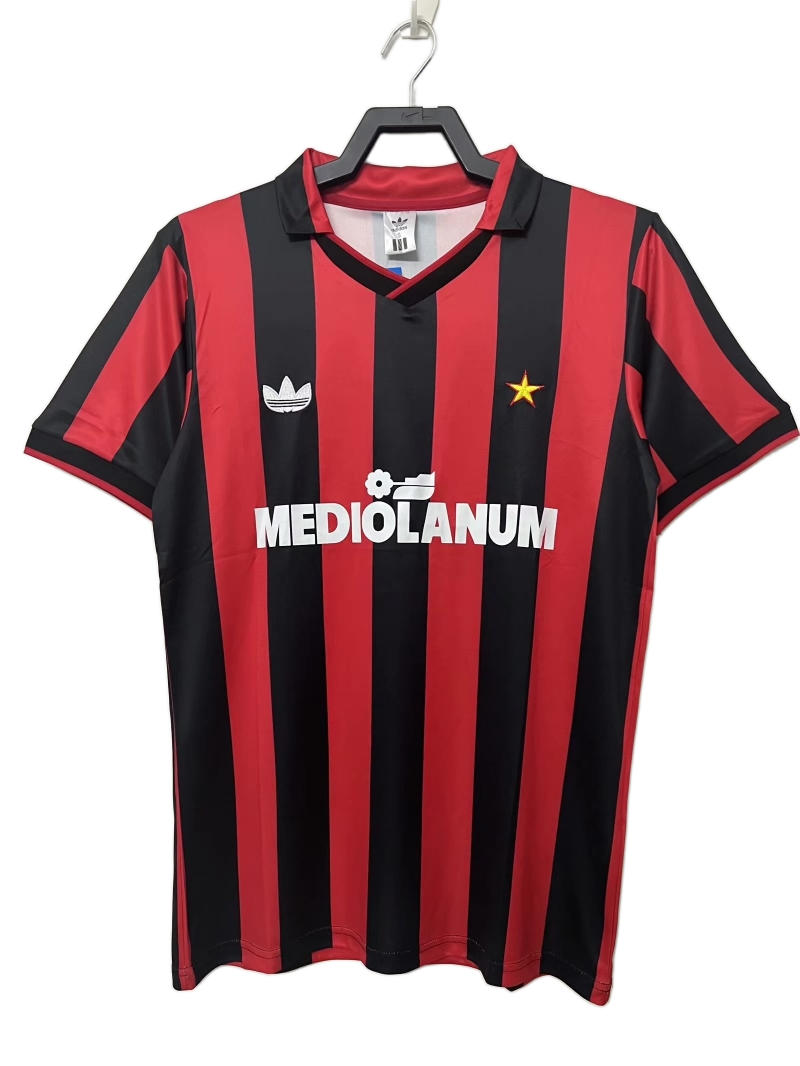AC Milan 1990/91 Home Jersey – Retro Version