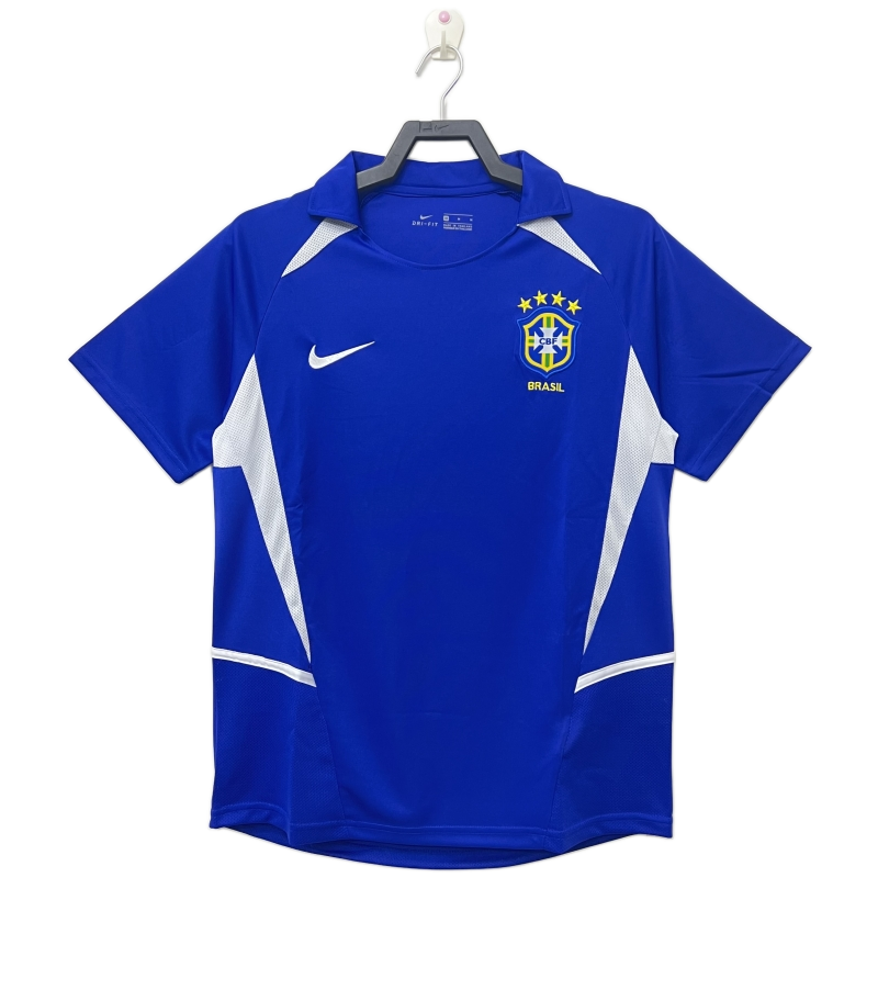 Brazil 2002 Away Jersey – Retro Version