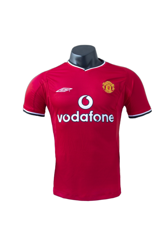Manchester United 2000/02 Home Jersey – Retro Version