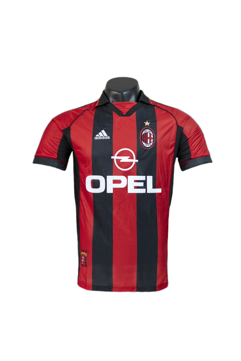 AC Milan 1998/00 Home Jersey – Retro Version