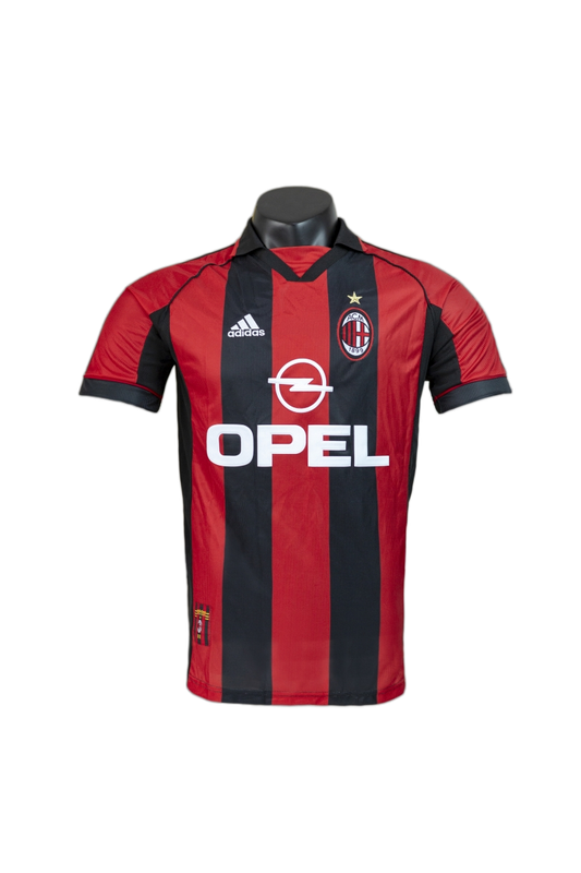 AC Milan 1998/00 Home Jersey – Retro Version
