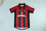 AC Milan 1998/00 Home Jersey – Retro Version
