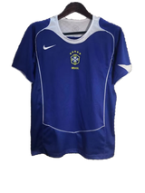 Brazil 2004 Away Jersey – Retro Version – Blue