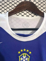 Brazil 2004 Away Jersey – Retro Version – Blue