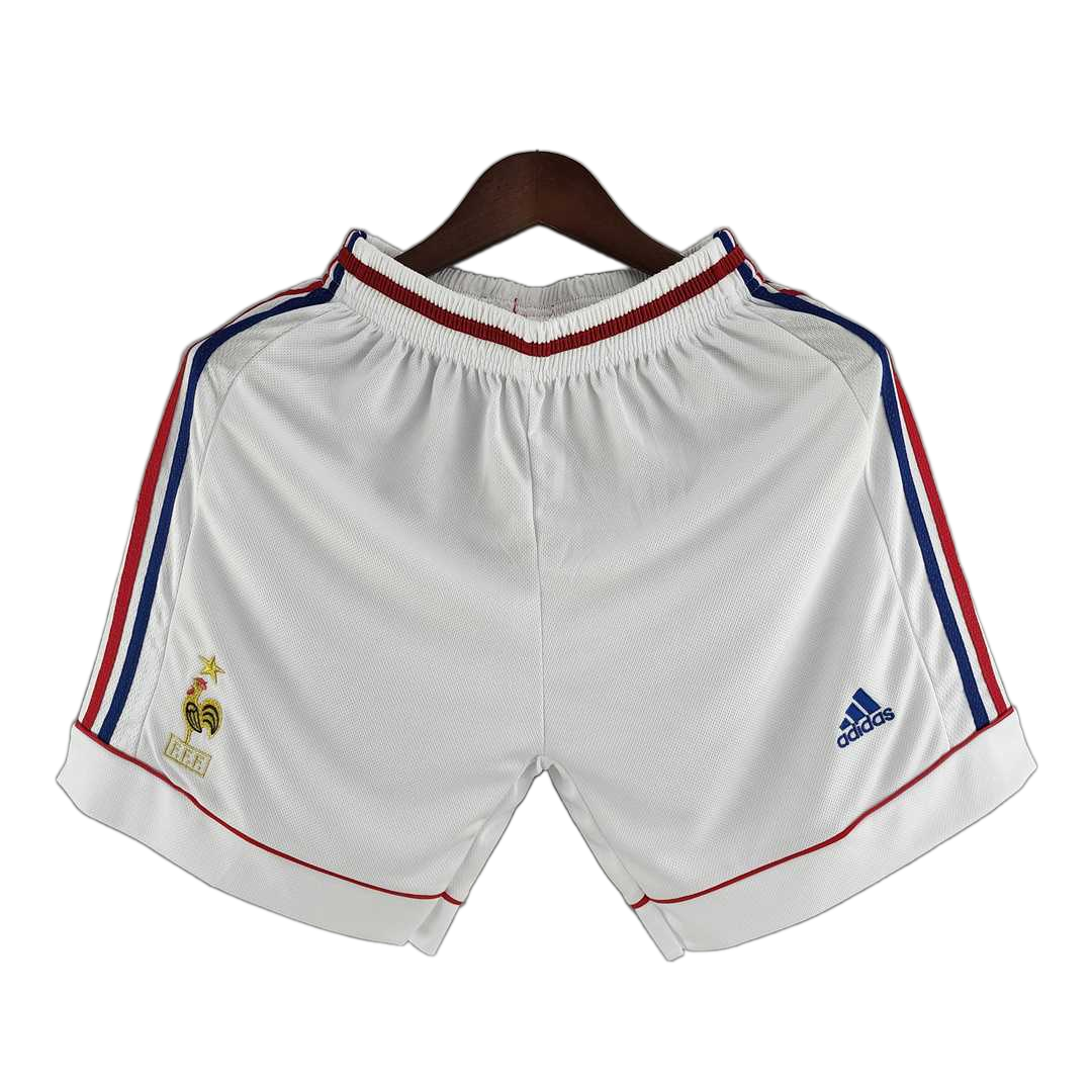 France 1998 Shorts – Retro Version – White
