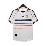 France 1998 Away Jersey – Retro Version – White