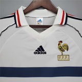 France 1998 Away Jersey – Retro Version – White