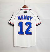 France 1998 Away Jersey – Retro Version – White