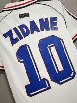 France 1998 Away Jersey – Retro Version – White