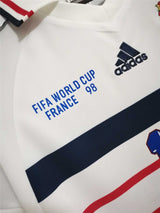 France 1998 Away Jersey – Retro Version – White