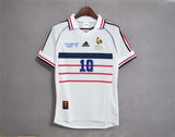 France 1998 Away Jersey – Retro Version – White