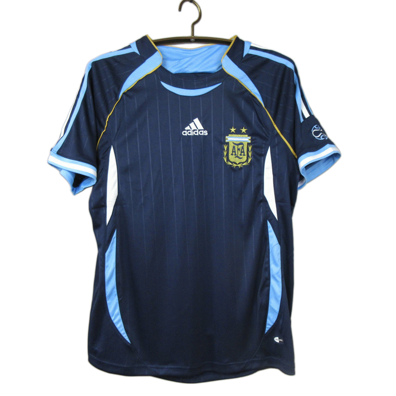 Argentina 2006 Away Jersey – Retro Version – Blue
