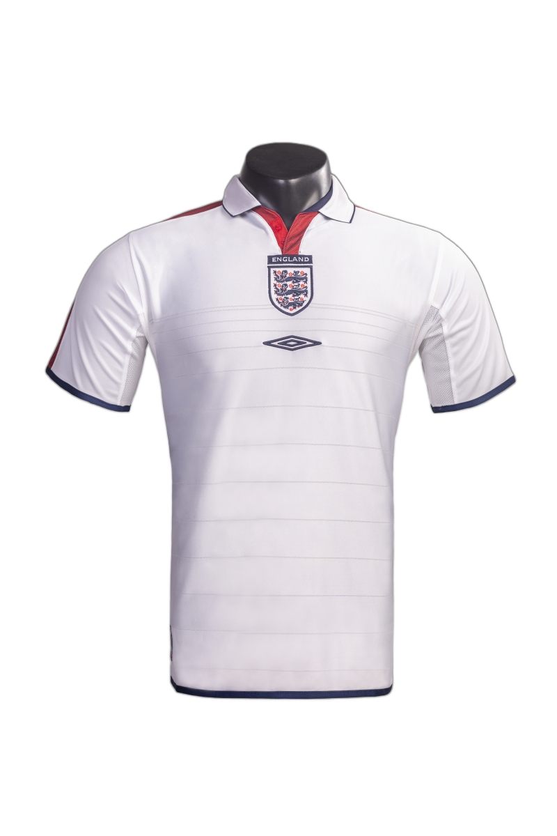 England 2004 Home Jersey – Retro Version