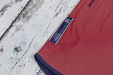 England 2002 Away Jersey – Retro Version – Red/Navy