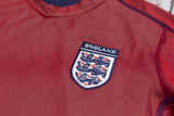 England 2002 Away Jersey – Retro Version – Red/Navy