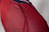 England 2002 Away Jersey – Retro Version – Red/Navy