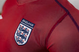 England 2002 Away Jersey – Retro Version – Red/Navy