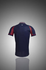 England 2002 Away Jersey – Retro Version – Red/Navy