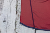 England 2002 Away Jersey – Retro Version – Red/Navy