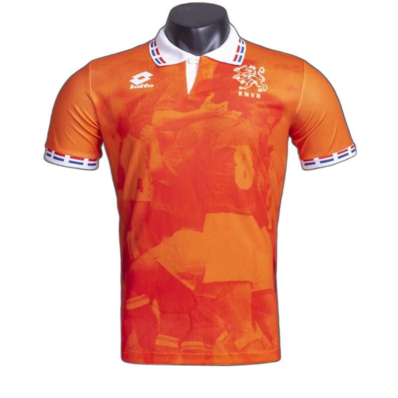 Netherlands 1996 Home Jersey – Retro Version