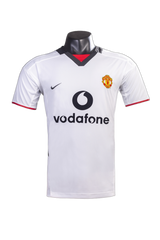 Manchester United 2002/03 Third Jersey – Retro Version – White