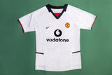 Manchester United 2002/03 Third Jersey – Retro Version – White
