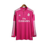 Real Madrid 2014/15 Away Jersey – Long Sleeve – Retro Version – Pink
