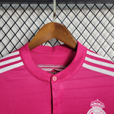 Real Madrid 2014/15 Away Jersey – Long Sleeve – Retro Version – Pink