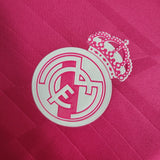 Real Madrid 2014/15 Away Jersey – Long Sleeve – Retro Version – Pink