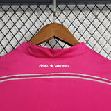 Real Madrid 2014/15 Away Jersey – Long Sleeve – Retro Version – Pink