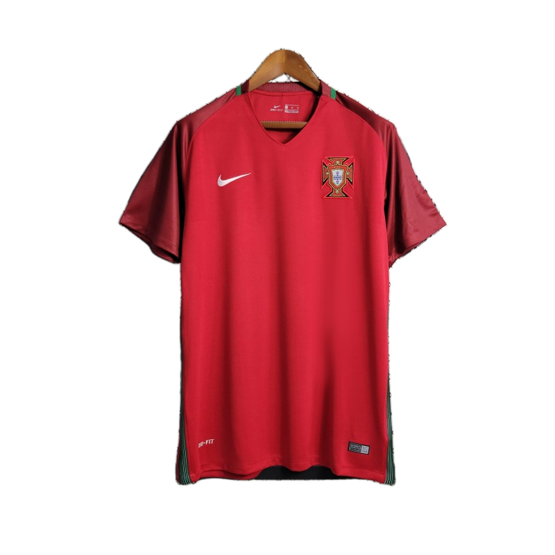 Portugal 2016 Home Jersey – Retro Version