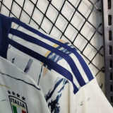 Italy 2023 Away Jersey – Retro Version – White