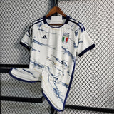 Italy 2023 Away Jersey – Retro Version – White