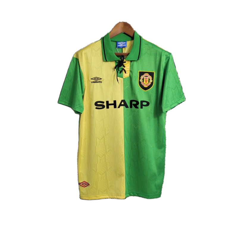 Manchester United 1992 Third Jersey – Retro Version – Green