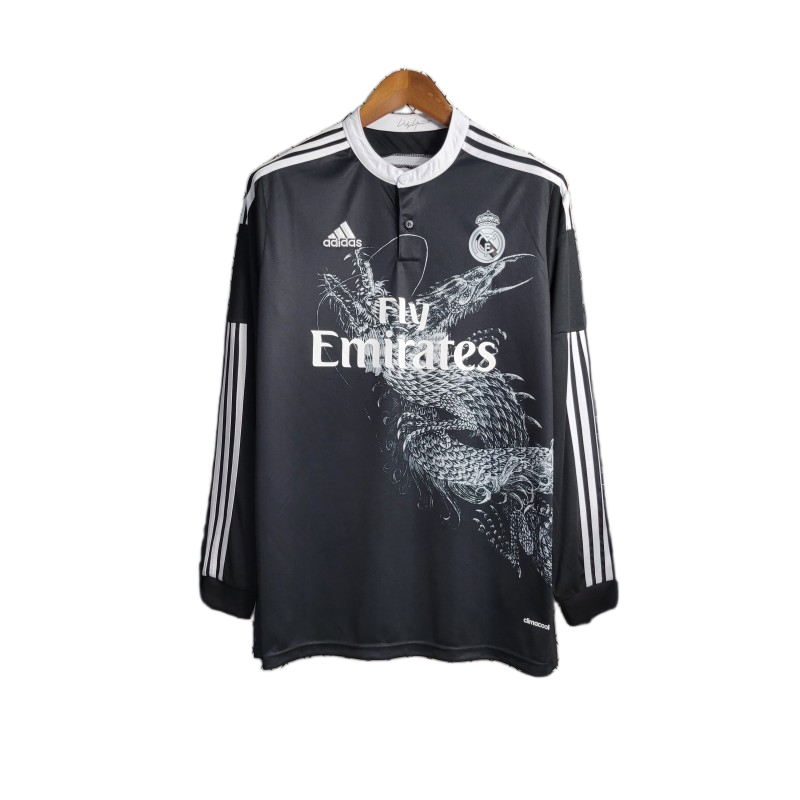 Real Madrid 2014/15 Third Jersey – Retro Version – Black