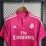 Real Madrid 2014/15 Away Jersey – Retro Version – Pink