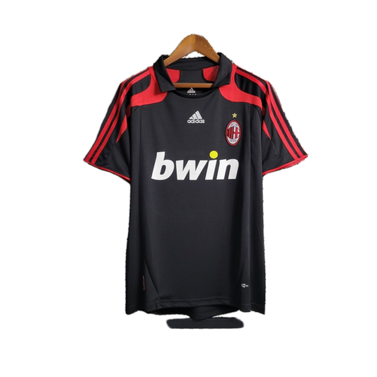 AC Milan 2007/08 Third Jersey – Retro Version – Black