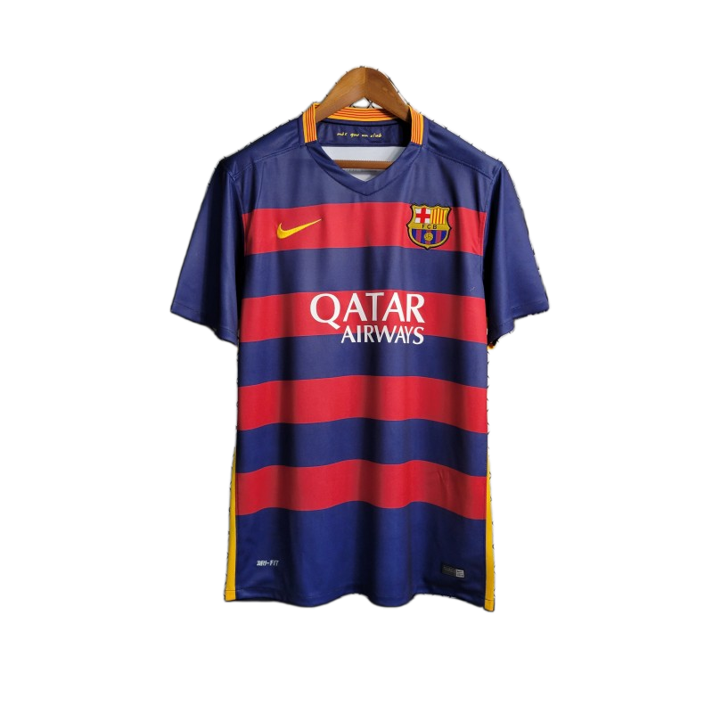 FC Barcelona 2015/16 Home Jersey – Retro Version