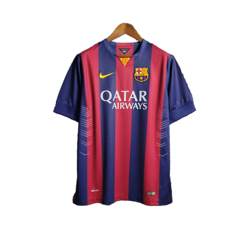 FC Barcelona 2014/15 Home Jersey – Retro Version